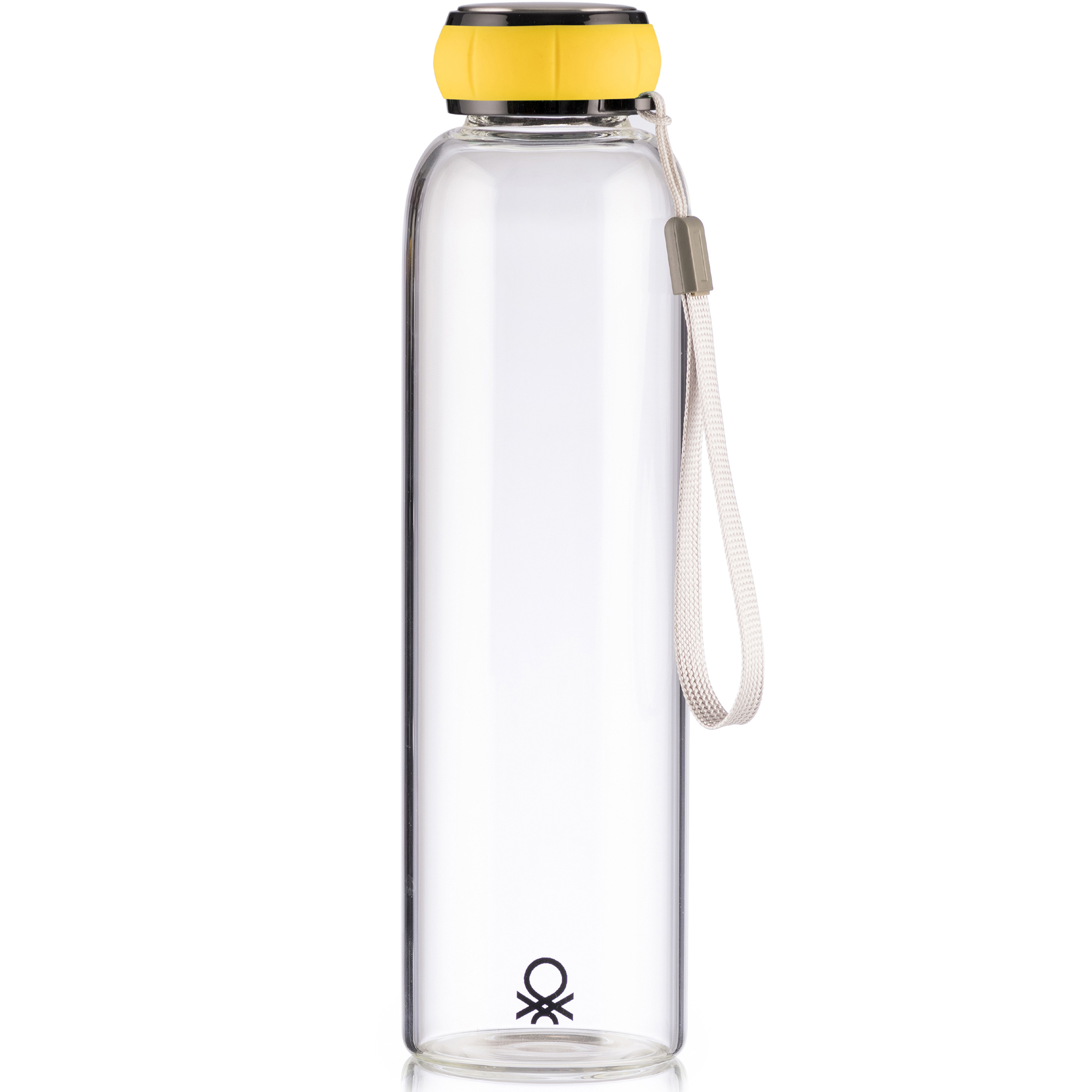 Garrafa de água Benetton House em vidro borosilicato, 550ml