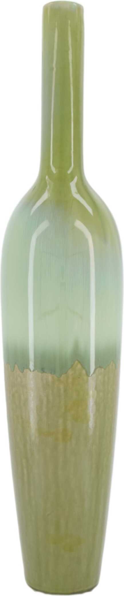 Dijk Natural Collections fles Earl groen / beige D 14 H 65 cm