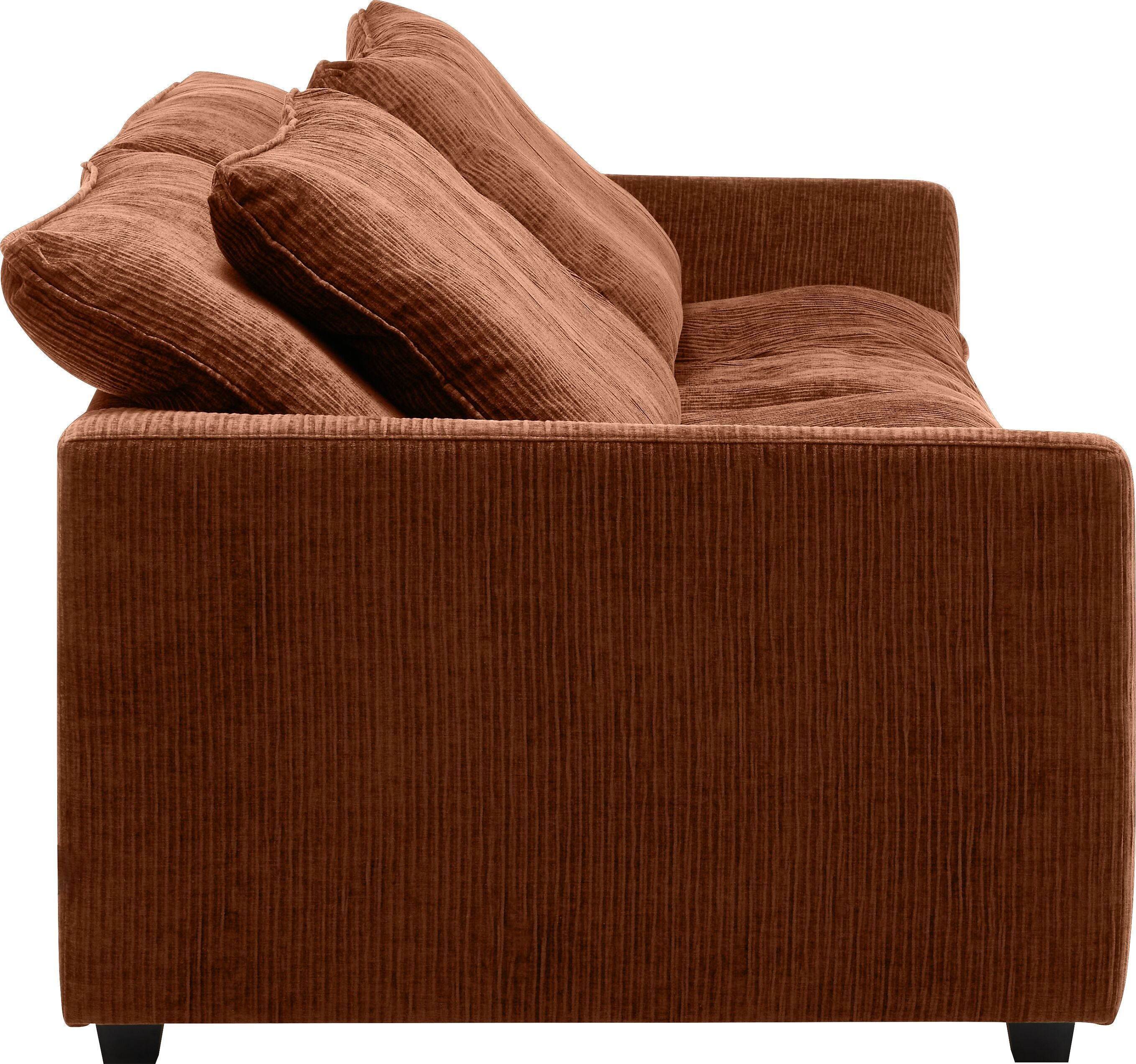 NOACK 3er-Sofa - Rost / B: 294.0 cm x T: 103.0 cm x H: 95.5 cm