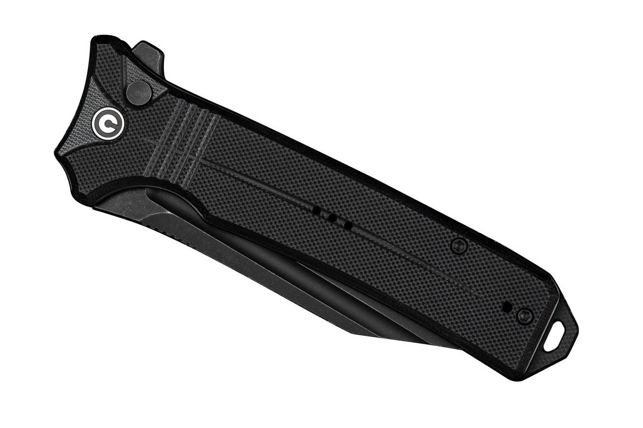 Civivi Neurohaptic C23080-1 Blackwashed Nitro-V, Black G10, zakmes
