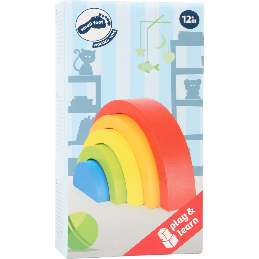 small foot® Holzbausteine Regenbogen