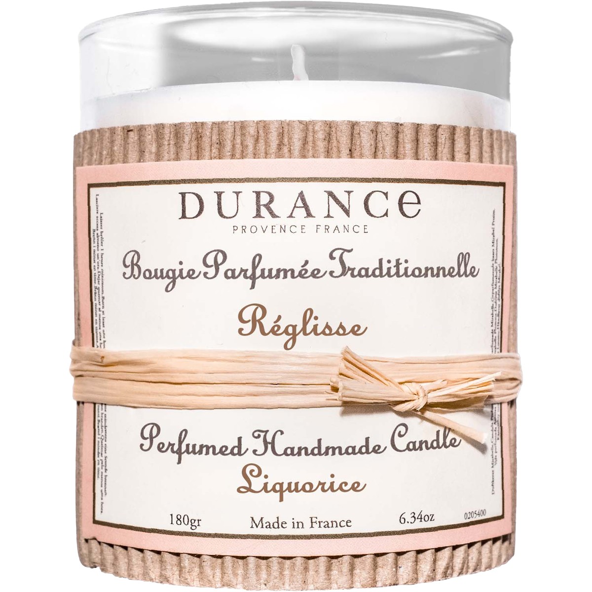 Bougie parfumée - Réglisse - 180 g