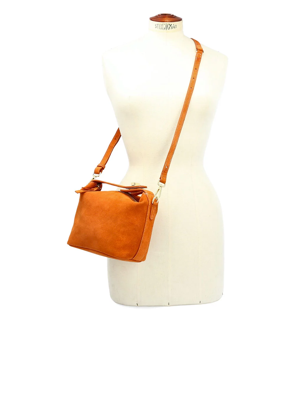 MINI SAC FERMOIR WILLIS ORANGE