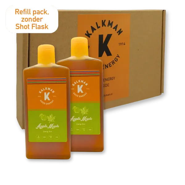 Kalkman Energy Shots Apple Maple Refill 2 flessen