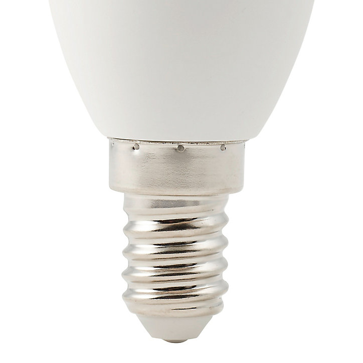 Ampoule LED Diall E14 8,5W=60W blanc chaud