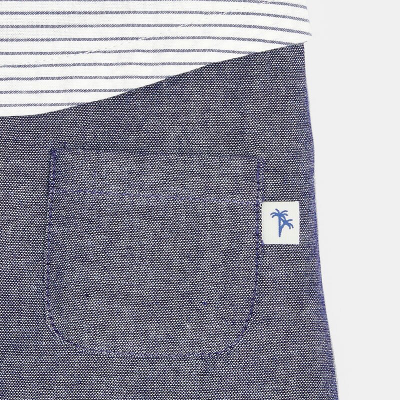 Combinaison effet 2 en 1 bébé garçon en coton bleu Absorba Bleu
