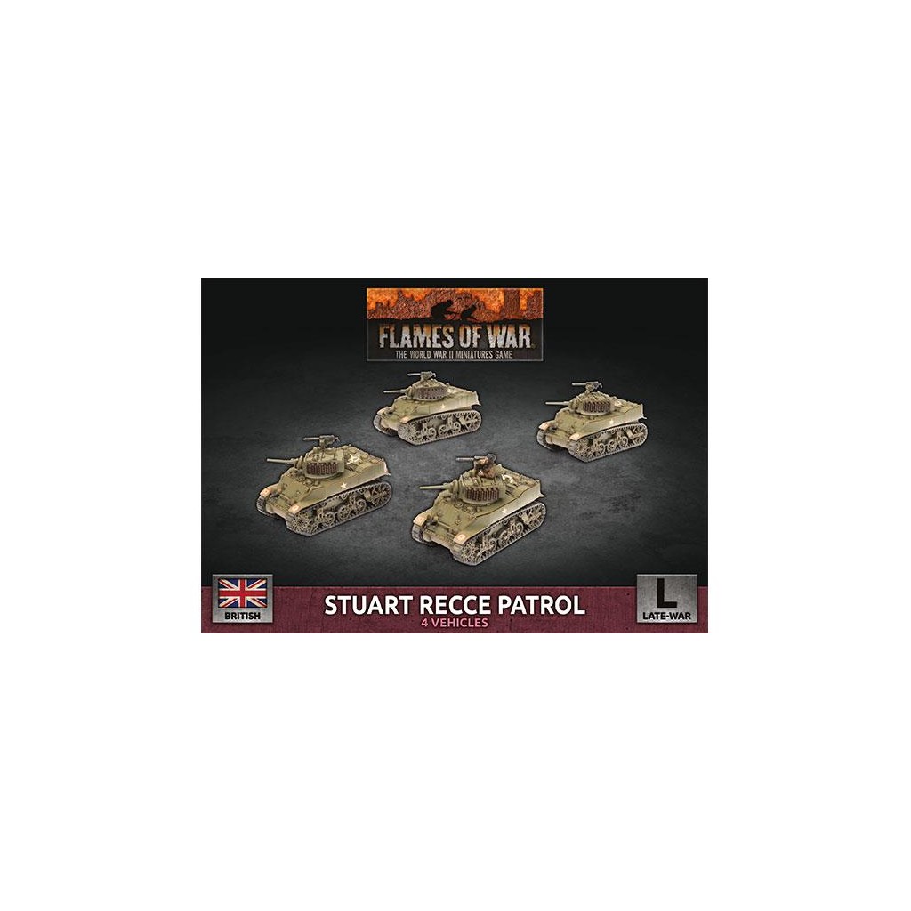 Flames of War - Stuart Recce Patrol