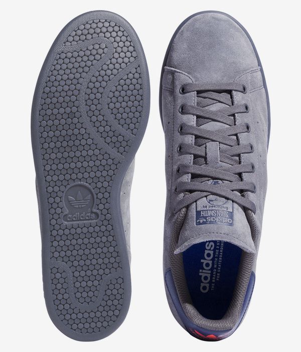 adidas Skateboarding Stan Smith ADV Schuh (grey night indigo cellegiate ora)