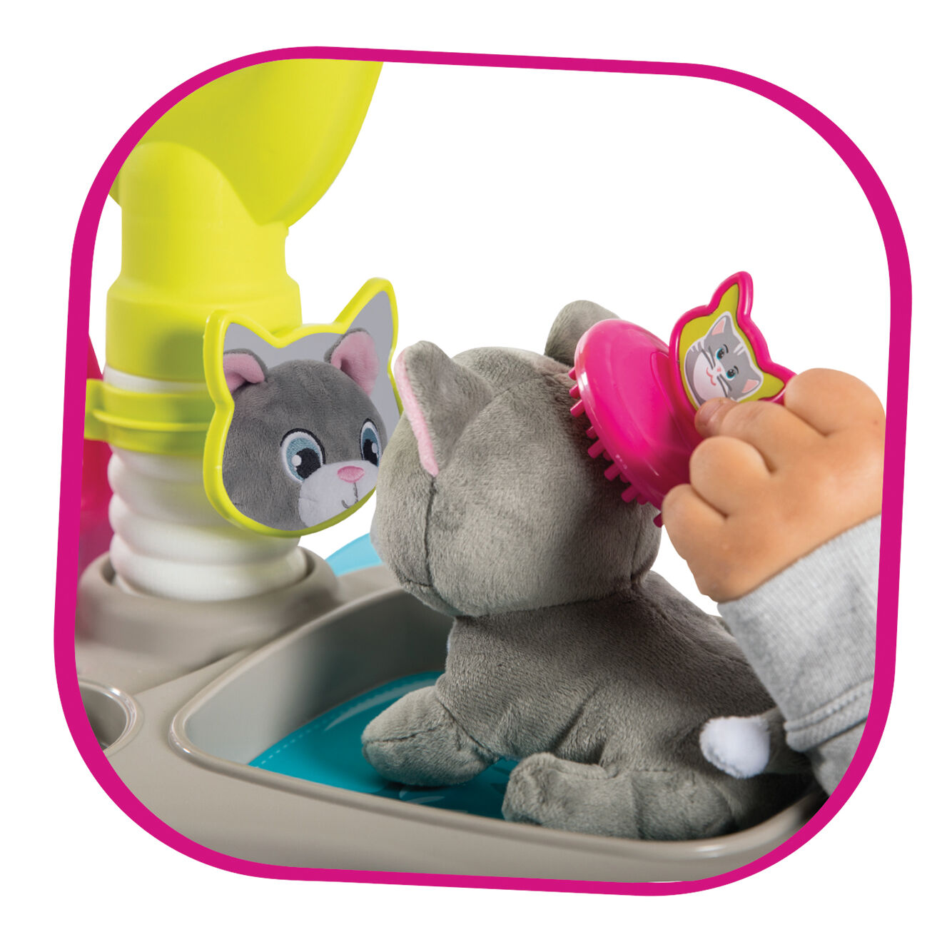 Smoby Maison des chats bleu - 31x32.1x55.2 cm