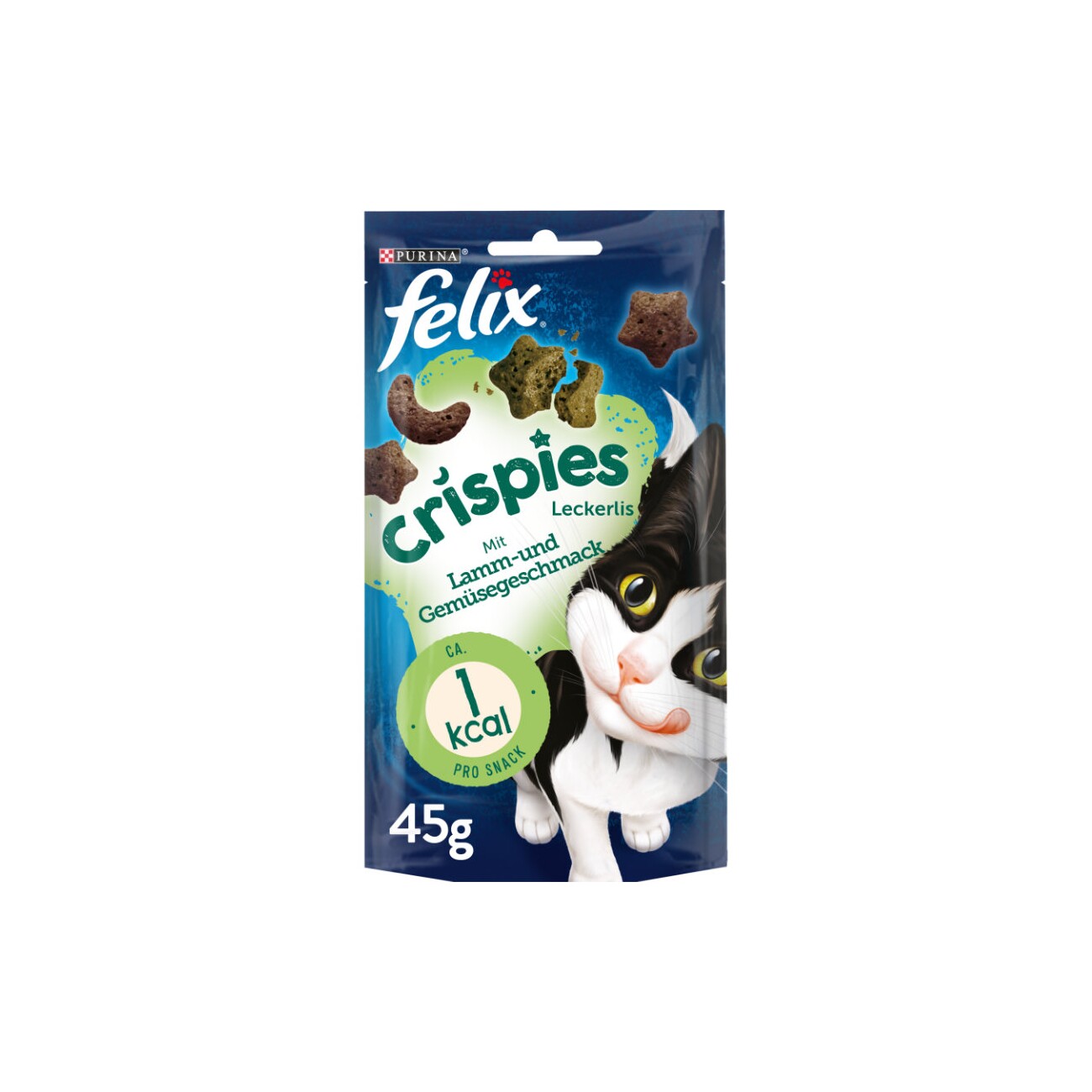 Felix Crispies 8x45g Lamm und Gemüse
