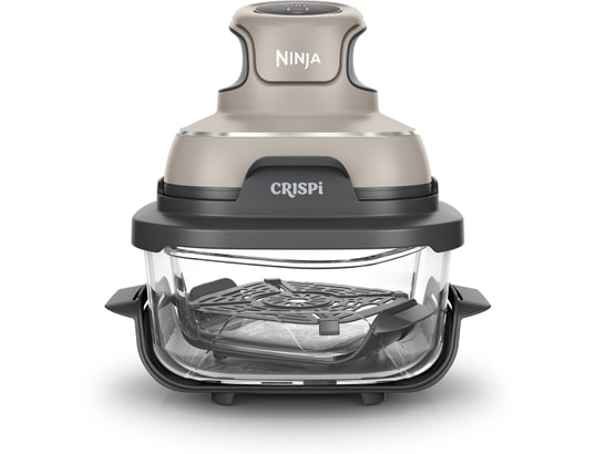NINJA - Friteuse à air chaud sans huile Crispi Airfryer en verre FN101EUST
