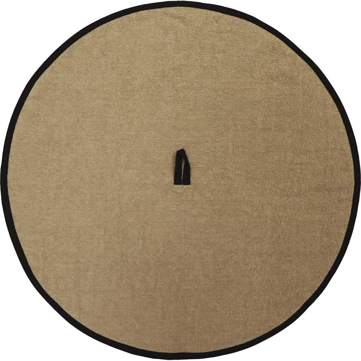 ESSUIE MAINS ROND D.60CM COTON BEIGE