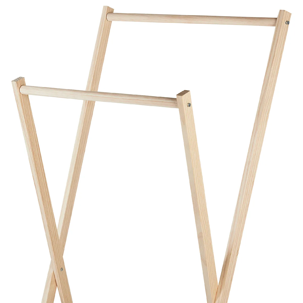 Beliani Porte-manteau Denver Bois clair