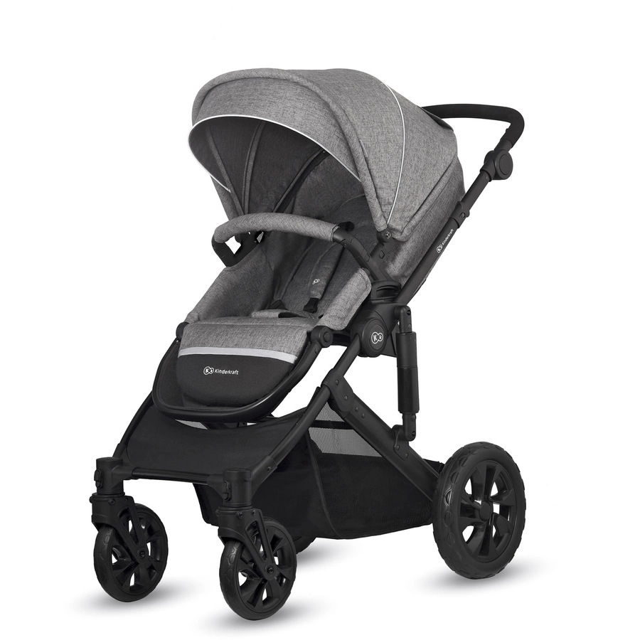 Kinderkraft Kinderwagen Prime Lite 3 in 1 Mink Pro Grey