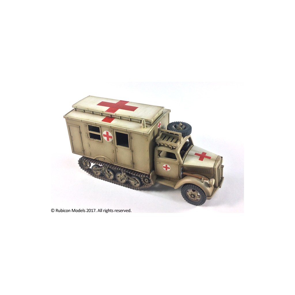 SdKfz 305/3a Expansion Set - Box Body (Einheitskoffer)