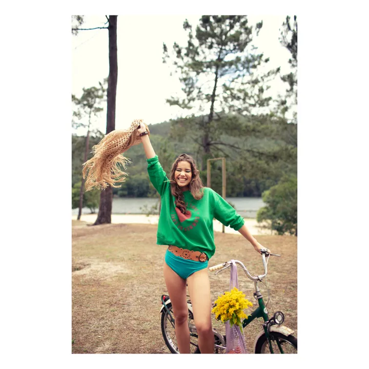 Sisters Department Sweat Julie Coton Bio | Vert