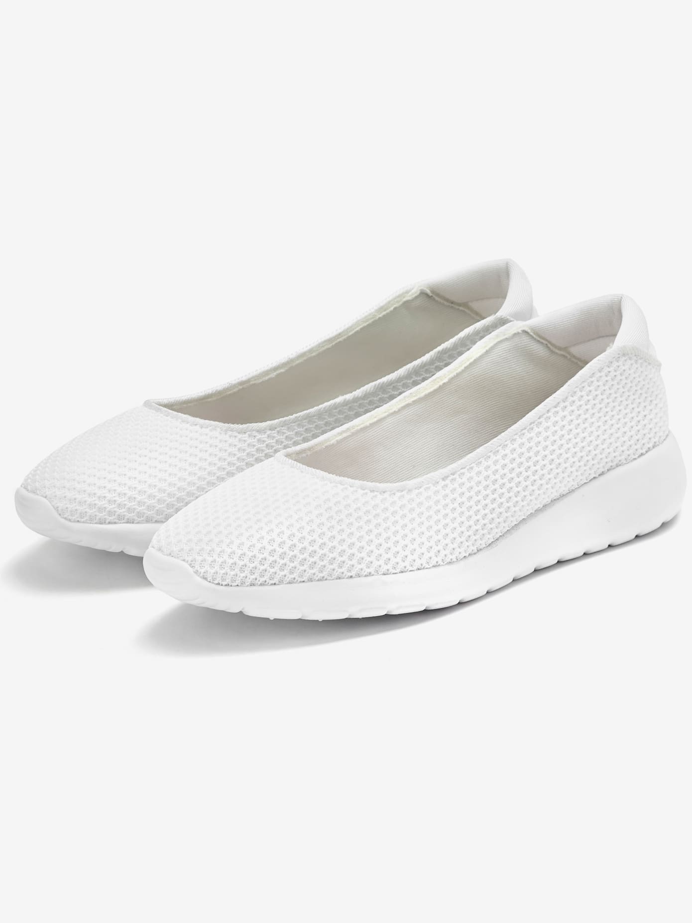Ballerines trotteurs au look sportif