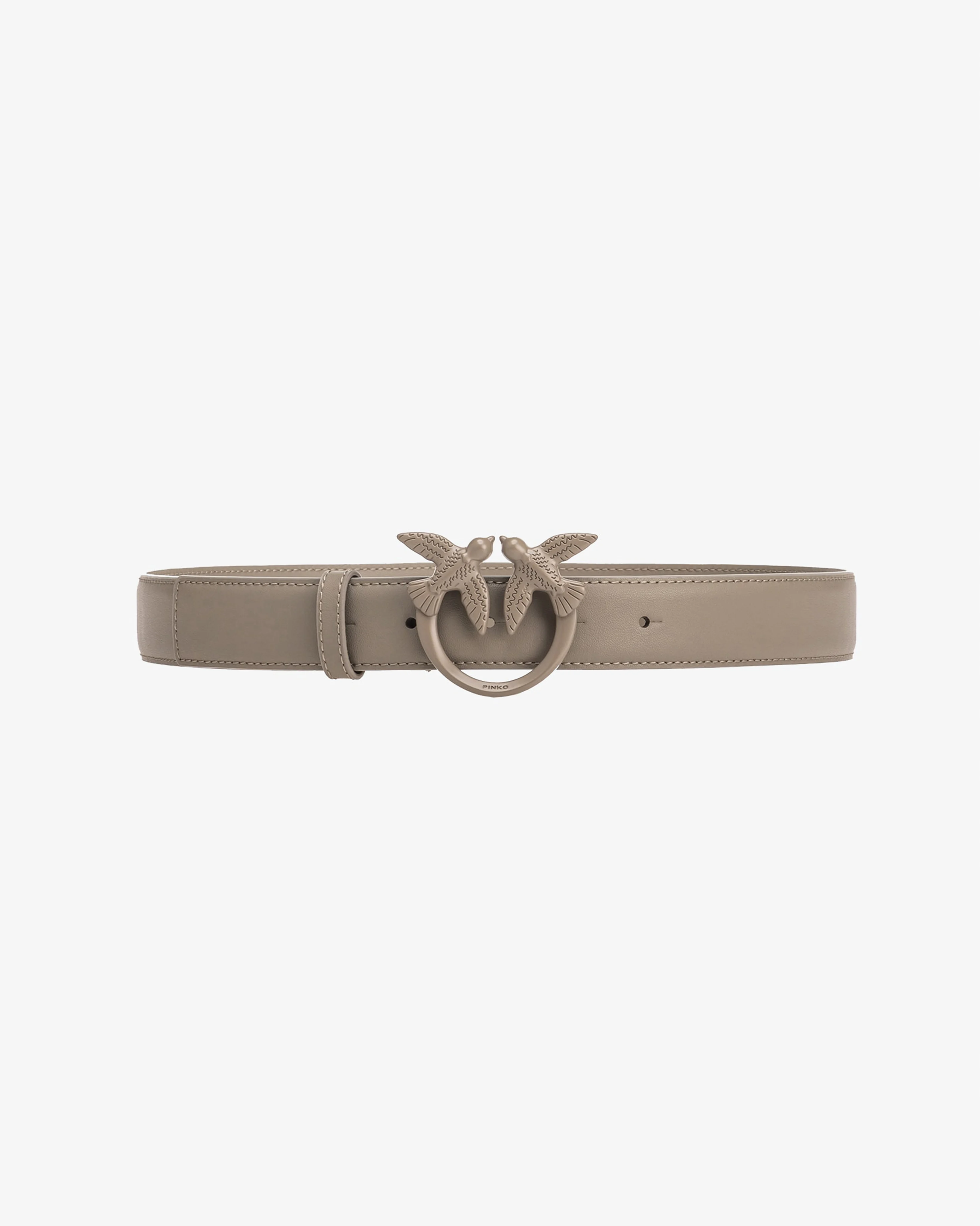 Ceinture avec boucle | Beige