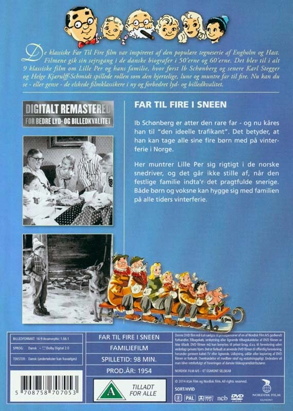 Far Til Fire I Sneen - DVD