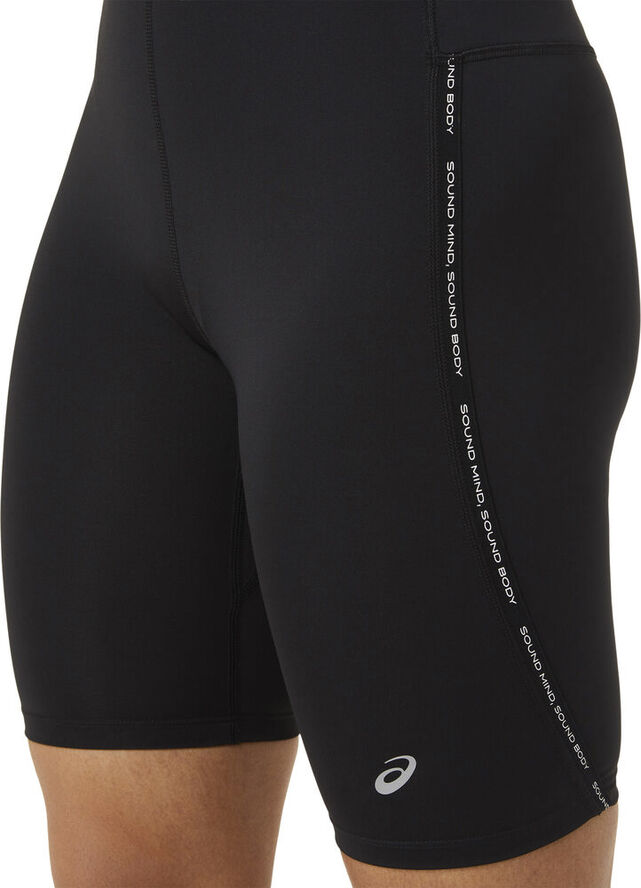 Asics Race korte løbetights Sort