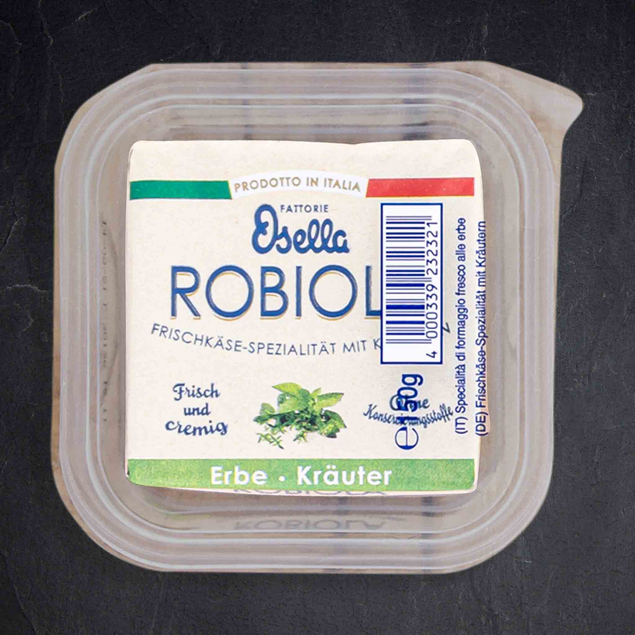 Robiola mit Kräutern