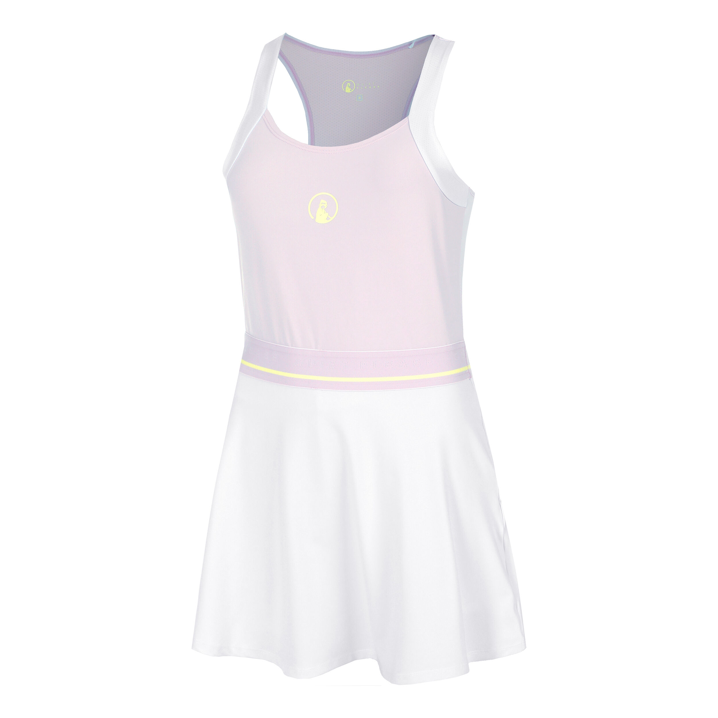 Quiet Please Mind Volley Robe Femmes - Lilas , Blanc