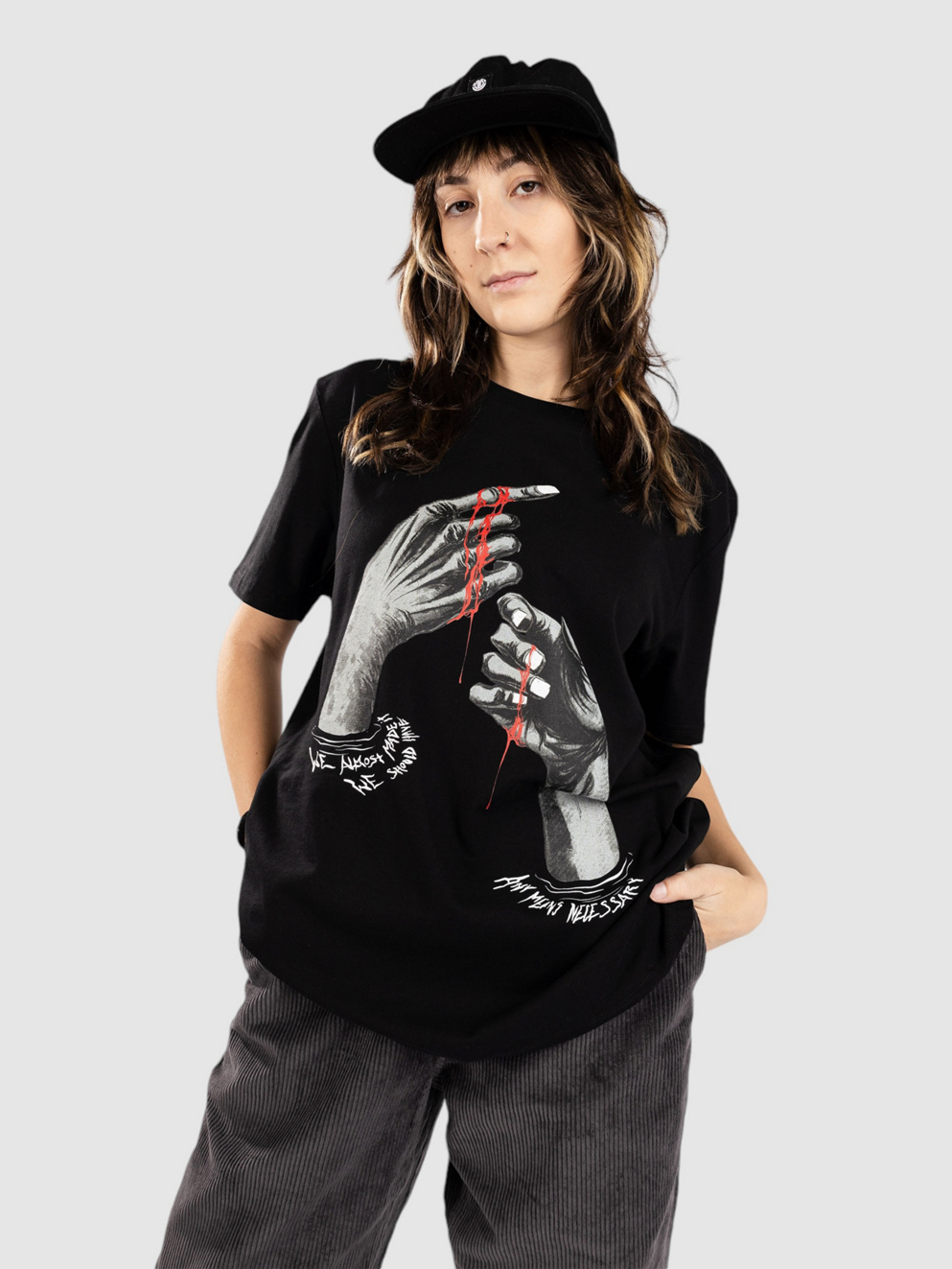 Any Means Necessary Should Have Made It T-Shirt black
