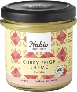 Nabio Curry Feige Creme Aufstrich, 135 g