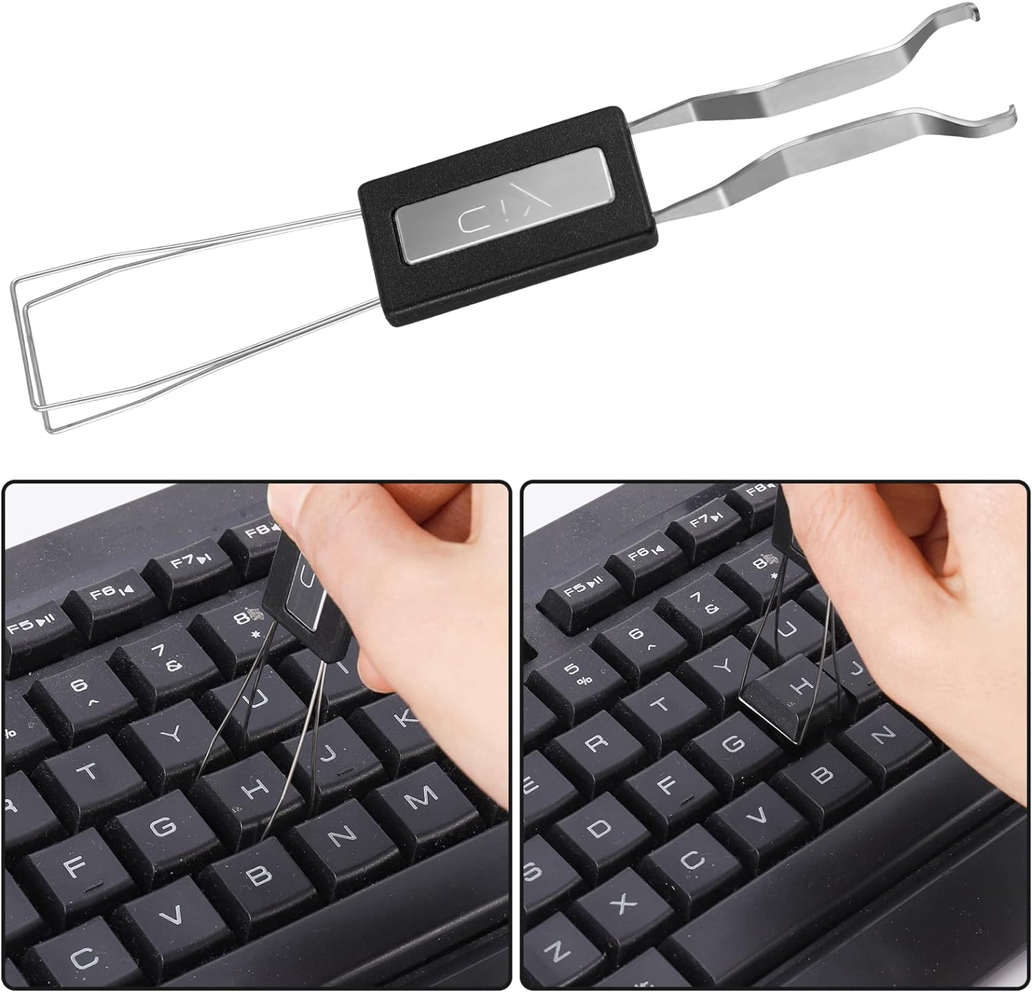 Keycap Remover / Puller Tastenkappen Abzieher für mechanische Tastaturen - Schwarz