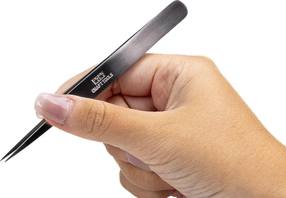 Tamiya - Hg Straight Tweezers - Lige Hobby Pincet - 74048
