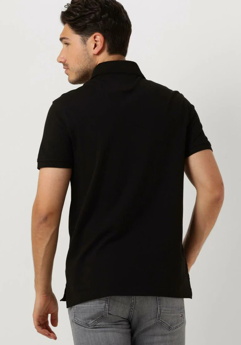 TOMMY HILFIGER zwarte tommy hilfiger polo core 1985 slim polo