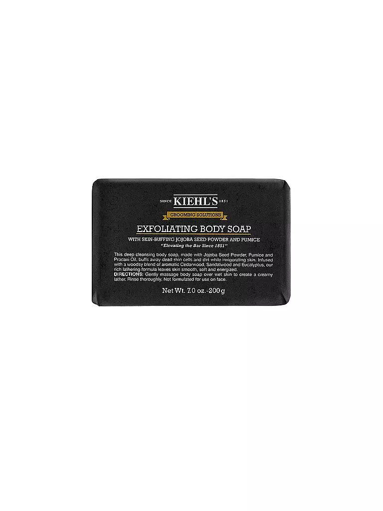 KIEHL'S Grooming Solutions Exfoliating Body Soap 200g keine Farbe