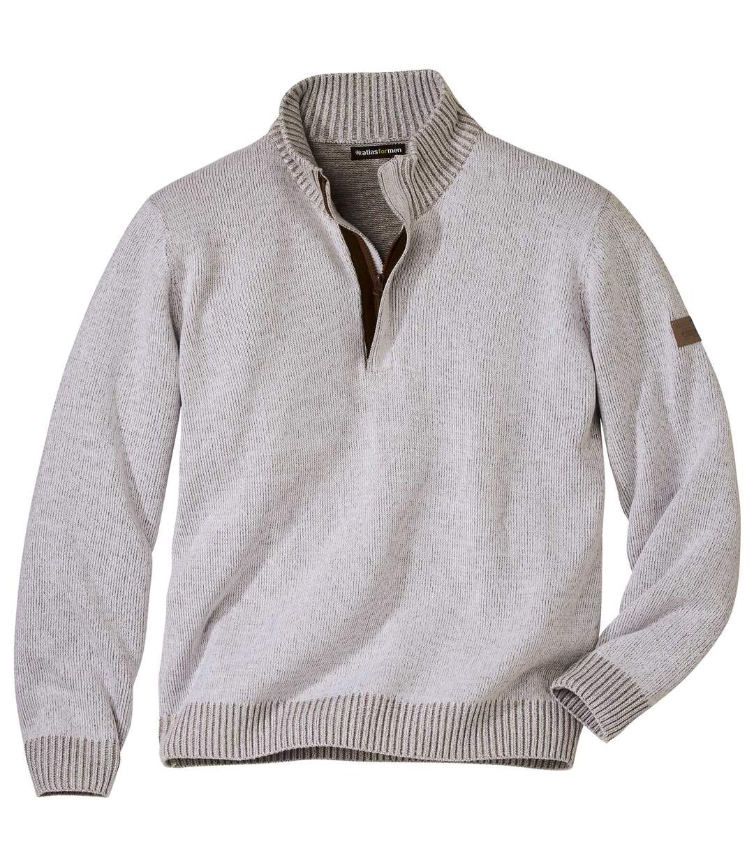 Pull Col Camionneur Coton Mouliné