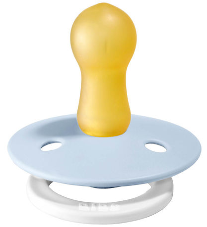 BIBS Colour Leuchtende Schnuller - Gr. 2 - 2er-Pack - Rund - Iro