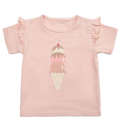 Petit by Sofie Schnoor T-Shirt - Rose Blush m. Eis