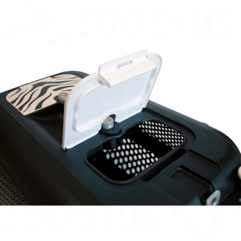 Cage de transport Catit White Tiger Voyageur, noir à prix discount sur bitiba.fr
