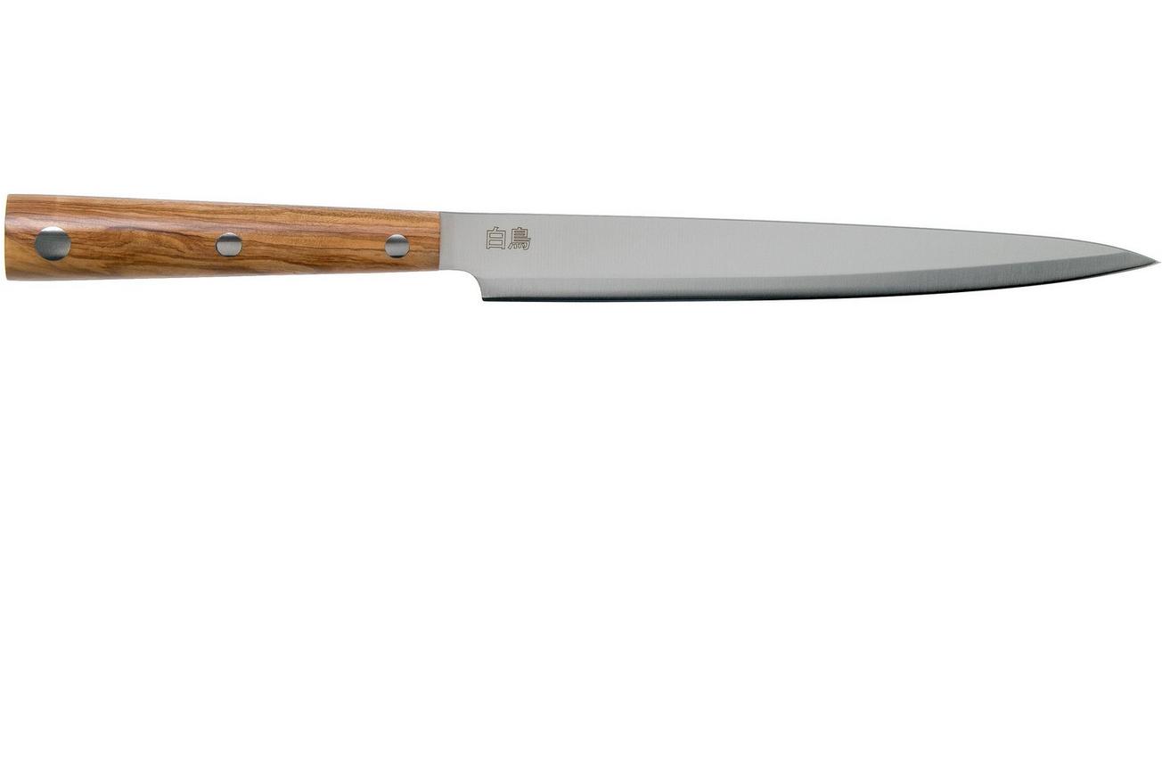 Due Cigni Hakucho sashimi 22 cm, olijfhout