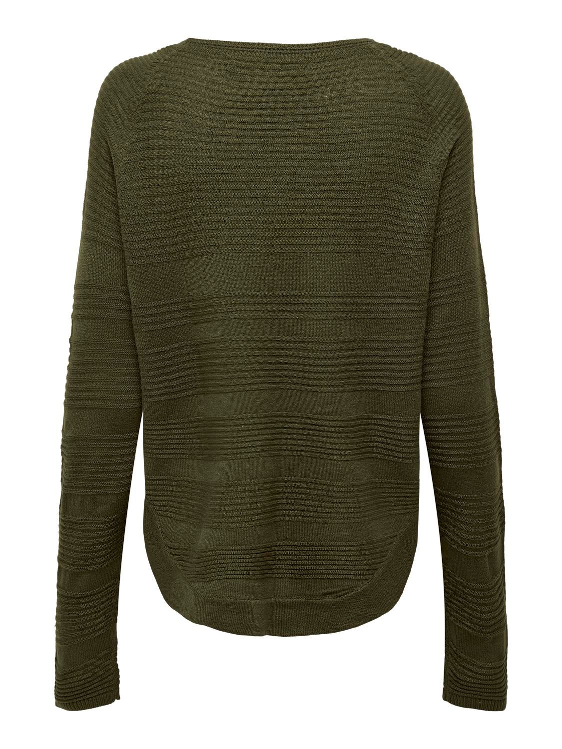 ONLCAVIAR Strickpullover Dark Olive