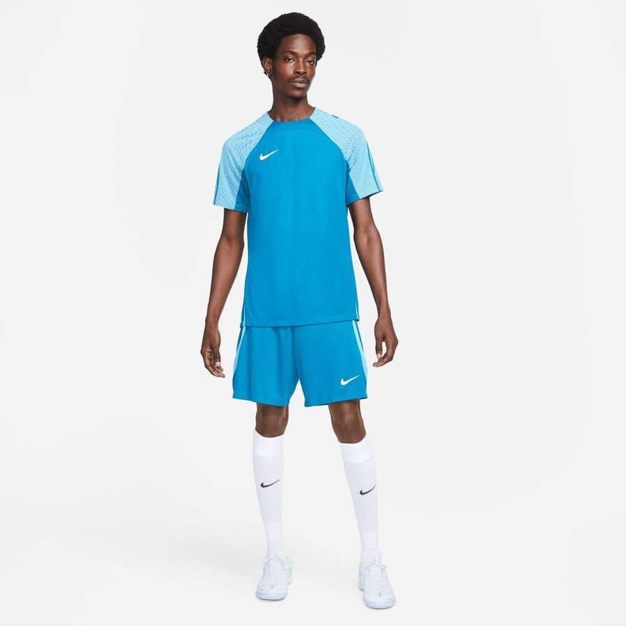 Nike Short d'Entraînement Dri-FIT Strike - Vert Foncé/Bleu/Blanc