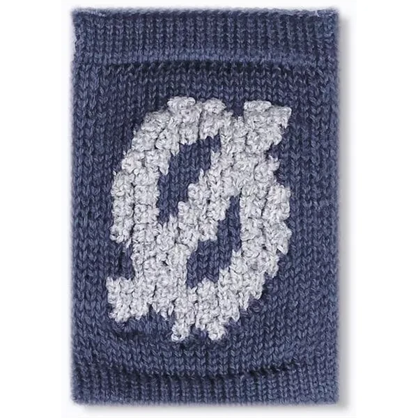 Strikket Bogstav Blue - Smallstuff → Luksusbaby.dk