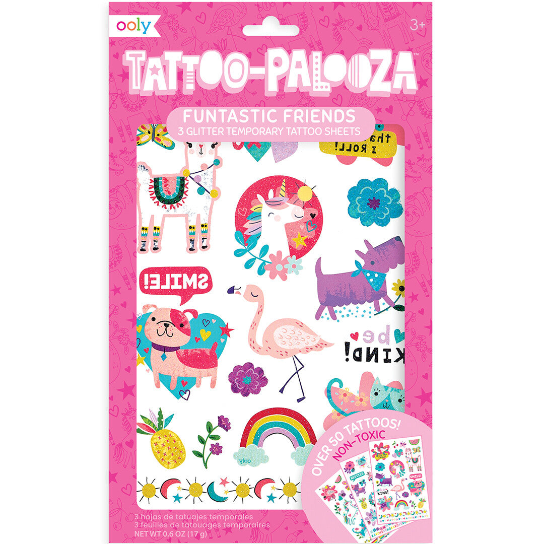 Ooly kindertattoos dierenvriendjes