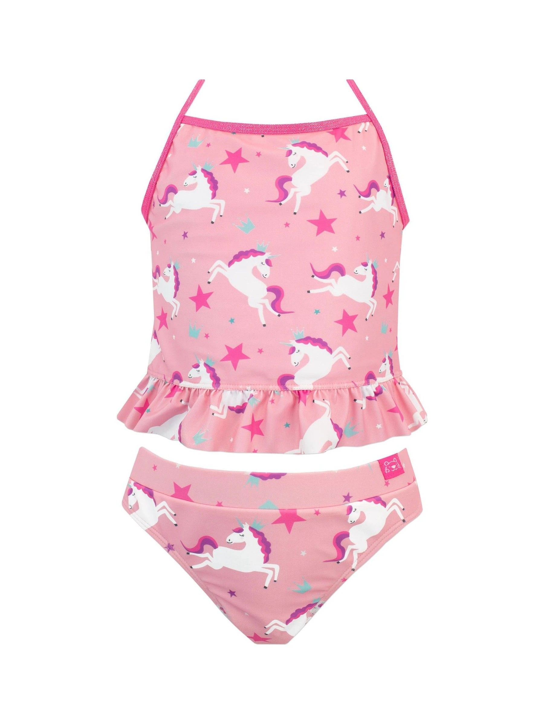 Harry Bear tankini met eenhoornprint, 2-delig badpak