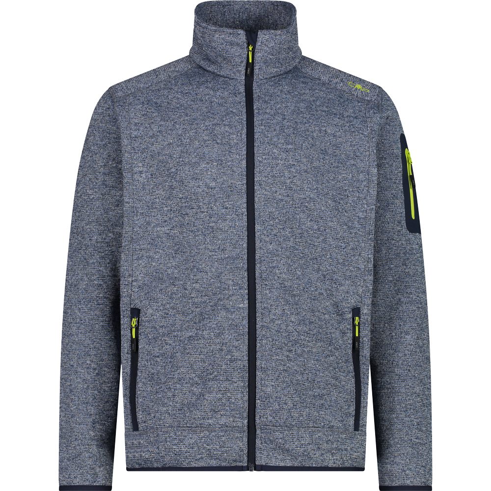 CMP Knit-Tech Fleecejacke Herren blau