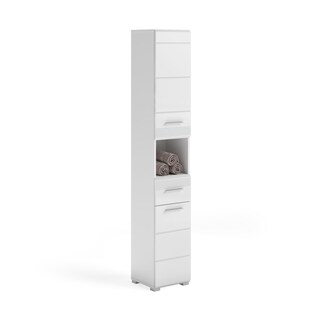Bad Hochschrank LINUS 30 x 182 cm weiß