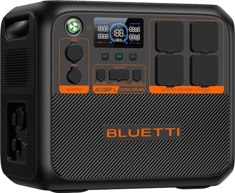 Bluetti AC200P L - Power Station - 2400W - 2304Wh - 1200W Zonnepanelen
