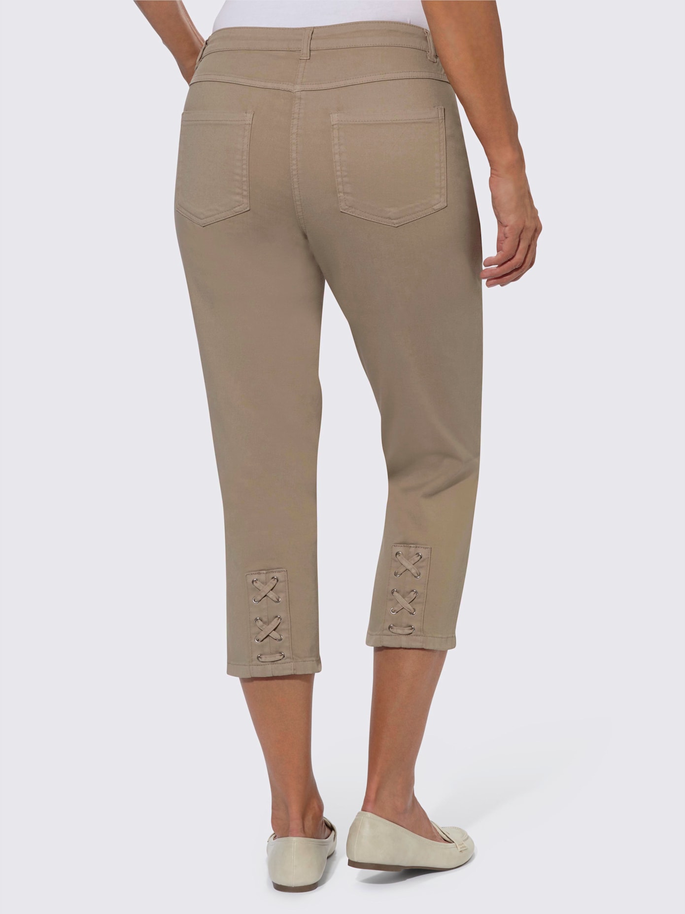 Jean 3/4 qualité coton doux sur la peau