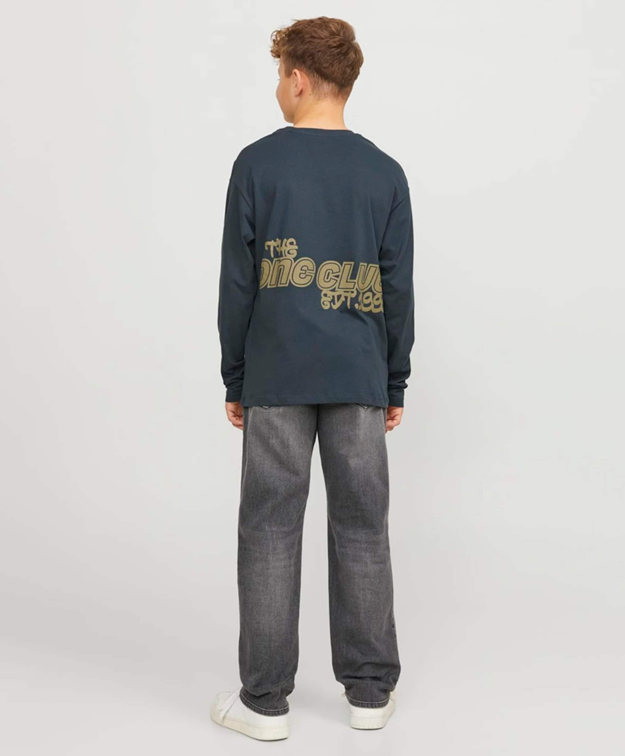 Jack & Jones JJICLARK JJORIG SQ 349 SN J jeans grijs