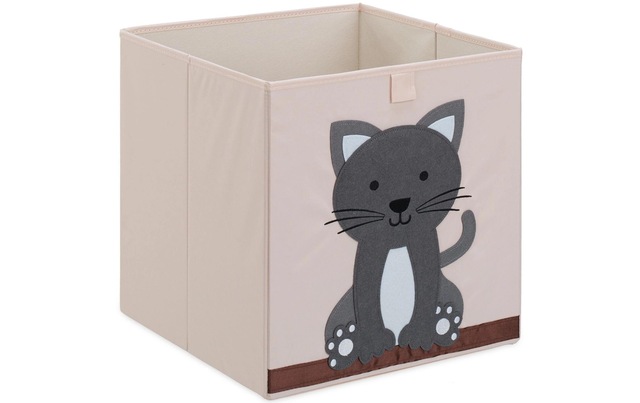 relaxdays Aufbewahrungsbox »Katze«