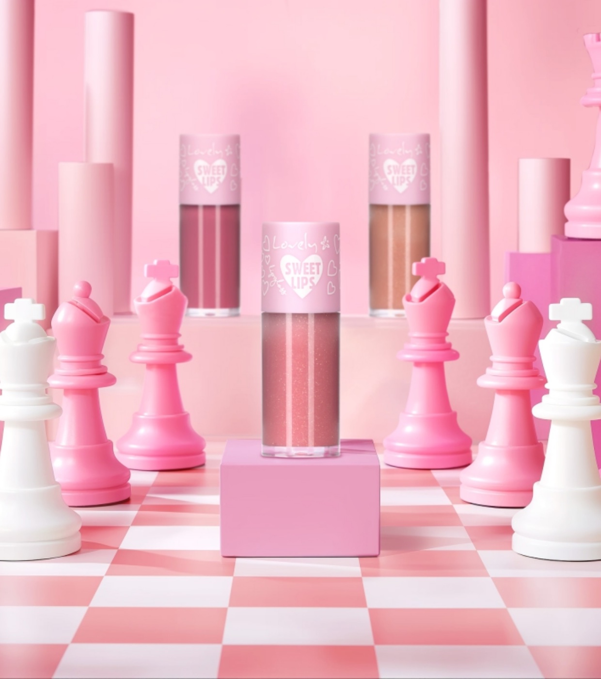 Lovely - Brilho Labial Sweet Lips - 1