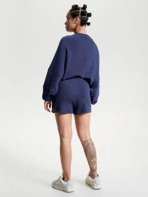 Shorts de moletom com logo